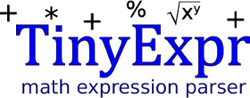 TinyExpr Logo